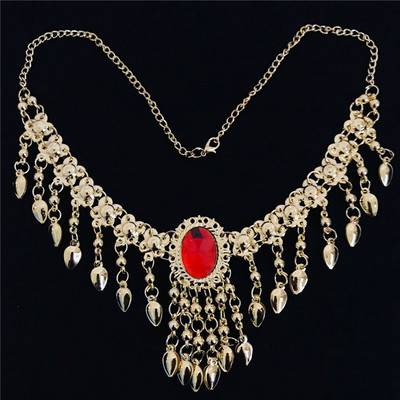 Single diamond necklace